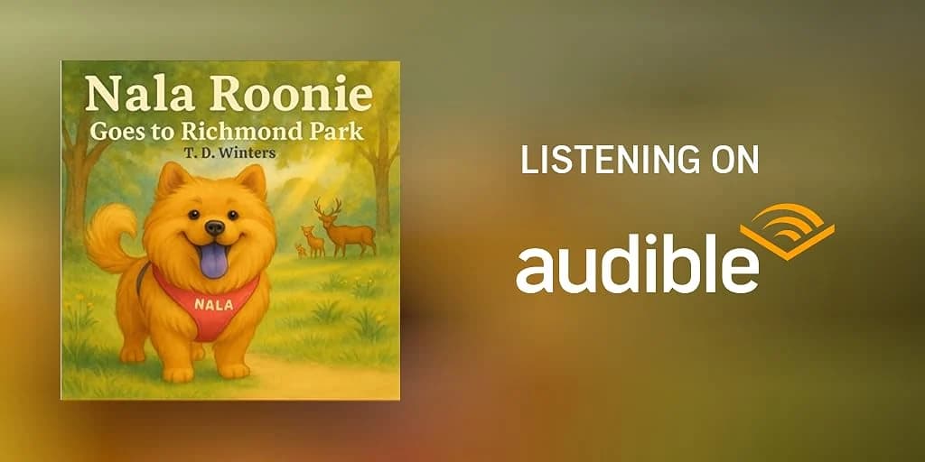 Nala Roonie Goes to Richmond Park, listening on Audible